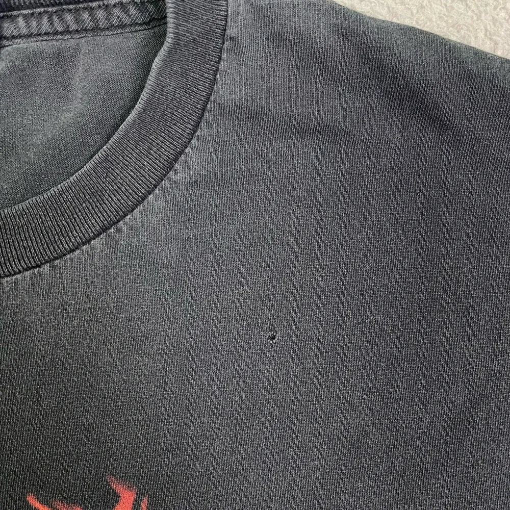 Vintage 2004 Superman‎ flame logo T-shirt